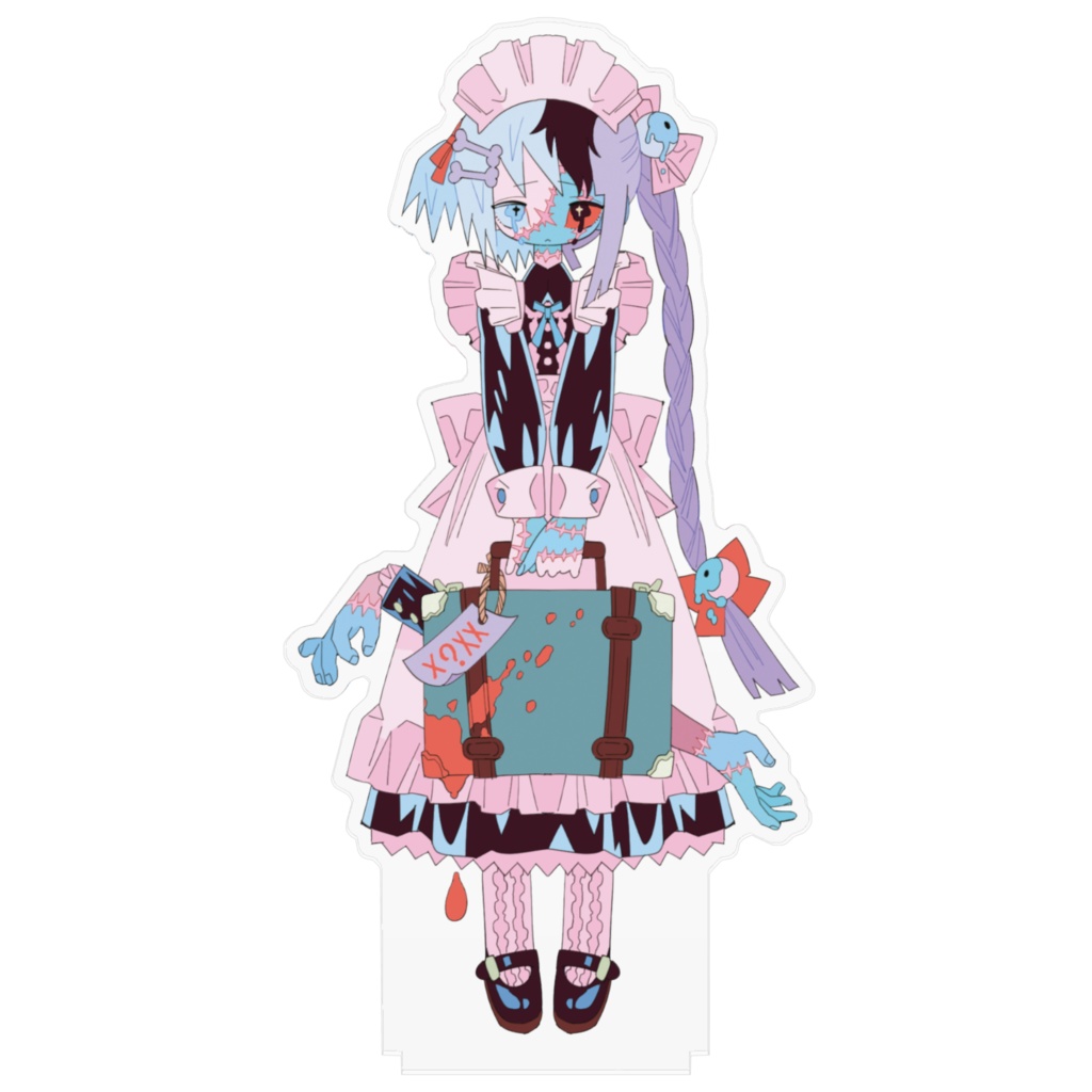 ゾンビメイド ビビちゃん アクリルスタンド zombie maid Vivi acrylic stand