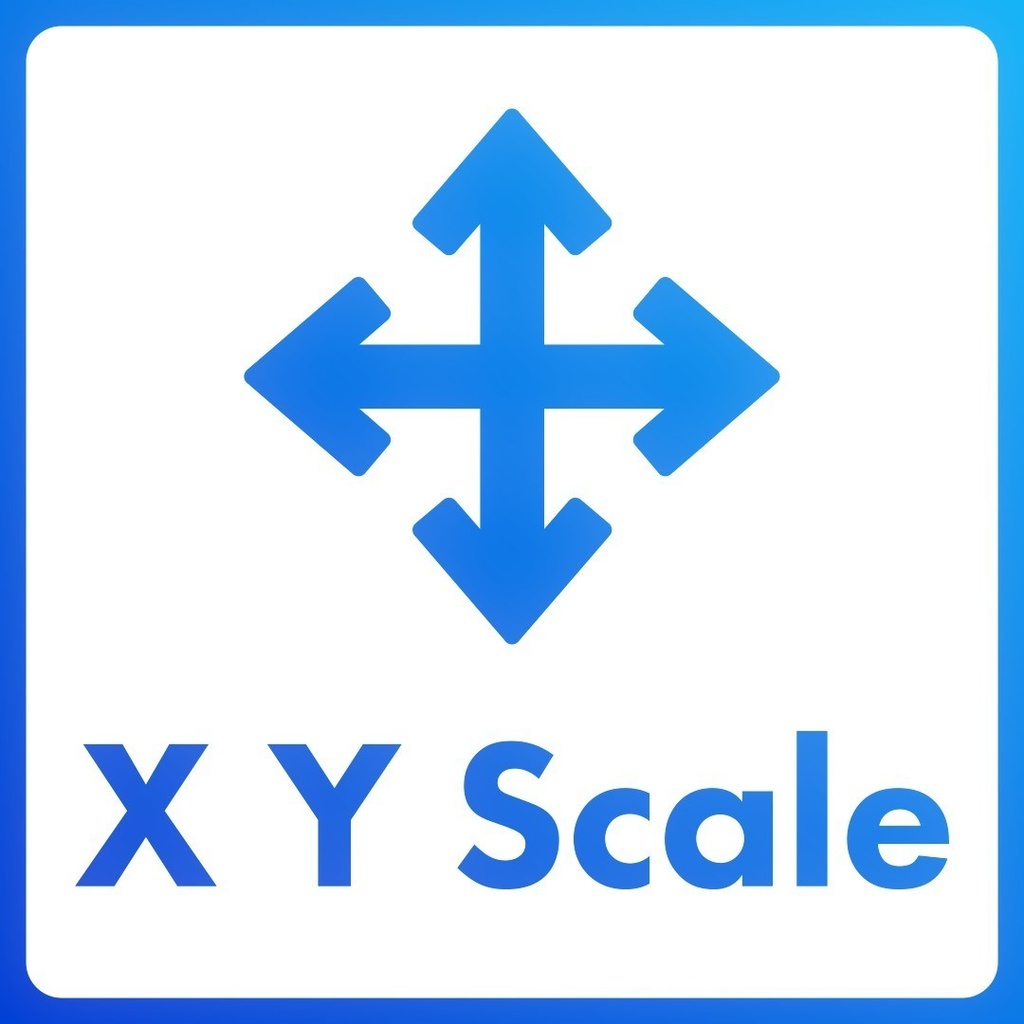 【After Effects】X Y スケール（スケールを次元に分割）