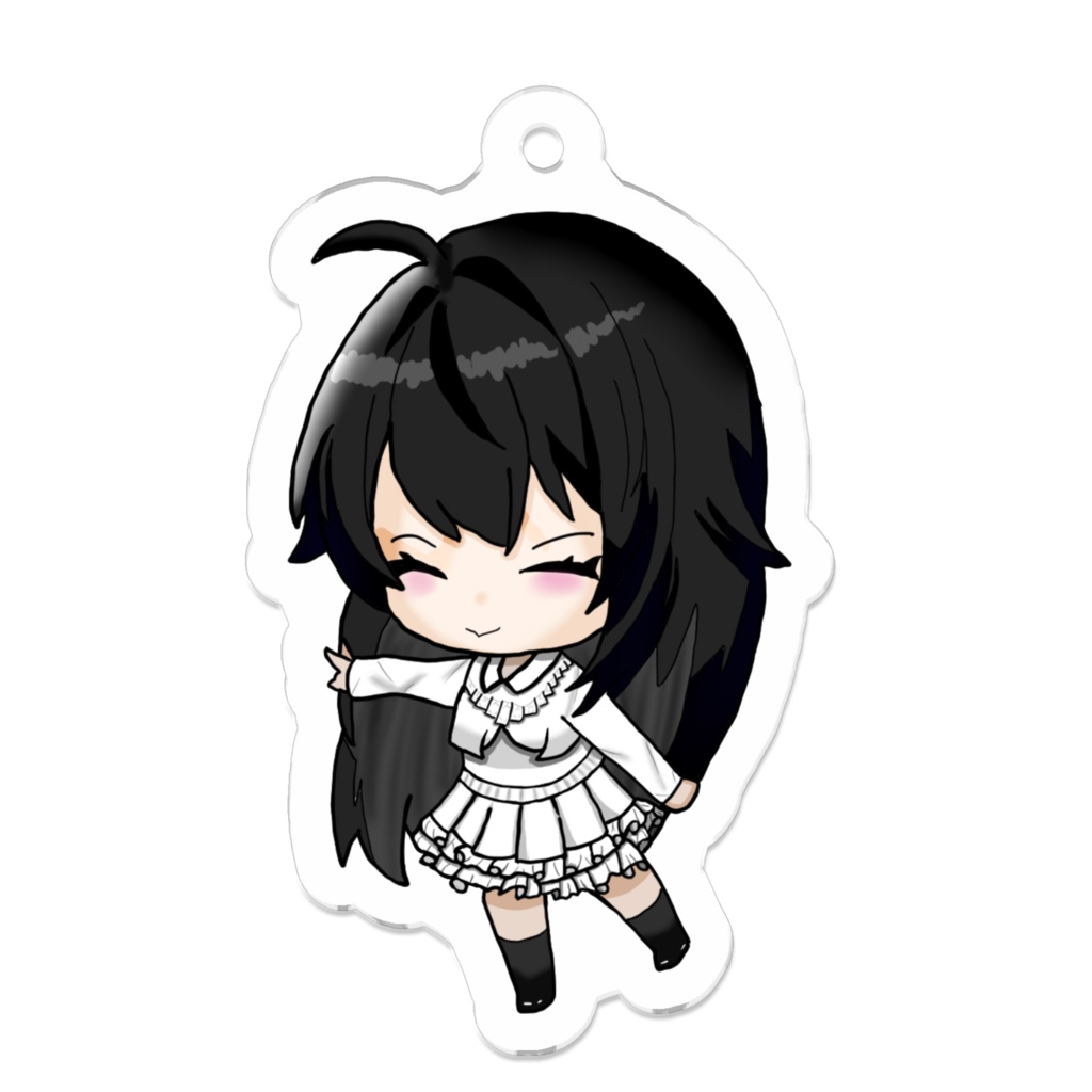 小アクリルキーホルダー002
