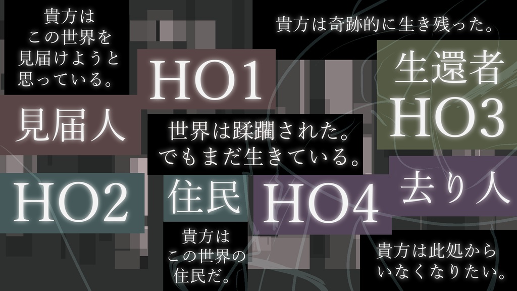 異常者らのセカイで