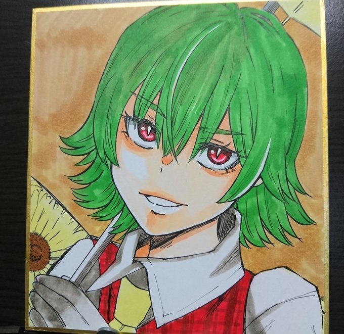 東方project　風見幽香　色紙