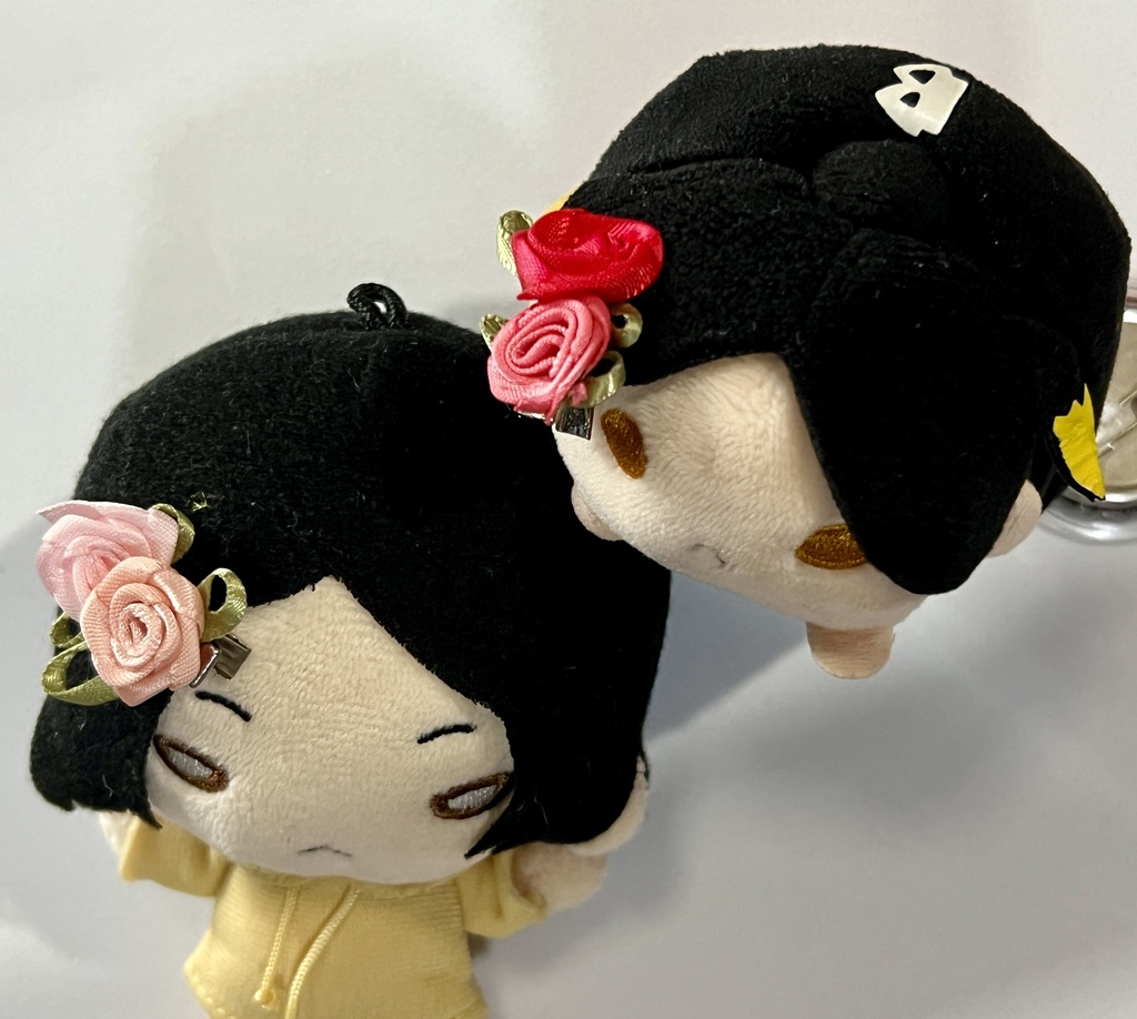 ぬいちゃん用 お花クリップ