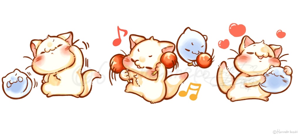 ぬけねこ ほっこりカラースウェット【Sサイズ】