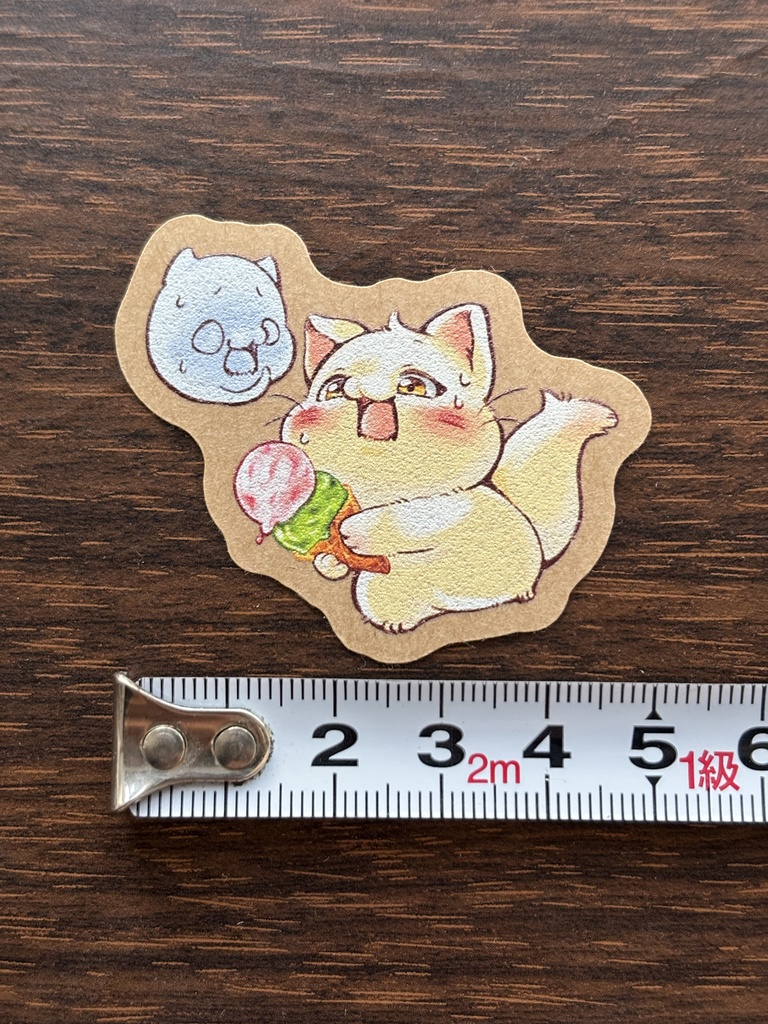 クラフトステッカー