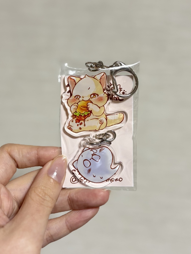 ぬけねこアクリルキーホルダー