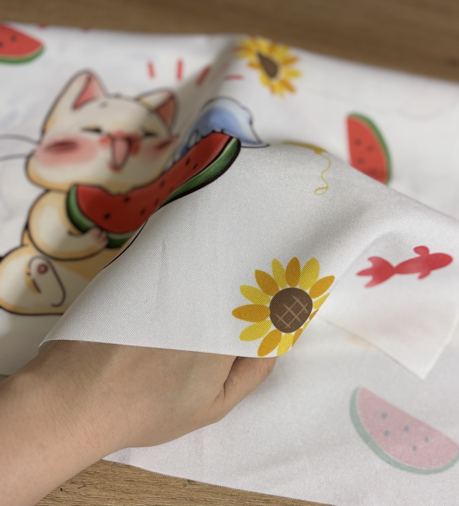 ぬけねこ手ぬぐい