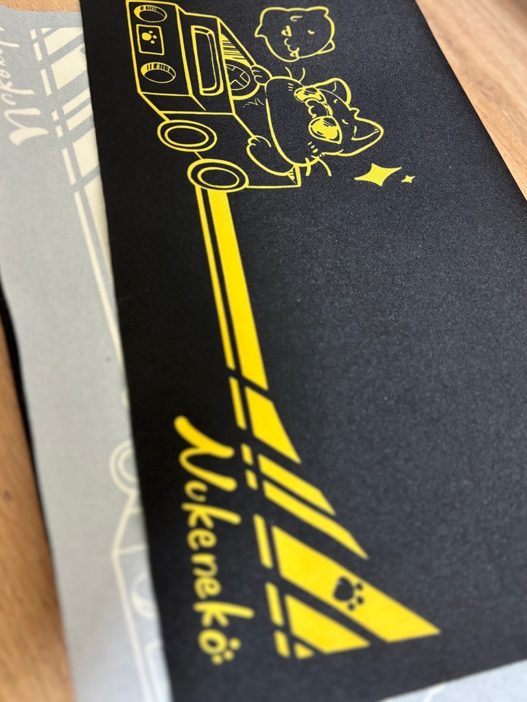 ぬけねこ手ぬぐい