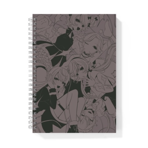 神鳴てんま詰め合わせノート-A5サイズ