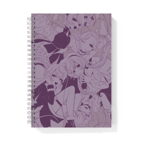 神鳴てんま詰め合わせノート-A5サイズ