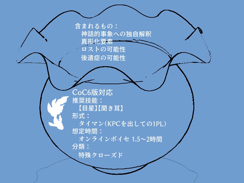 【CoC/タイマンシナリオ】濁に水槽