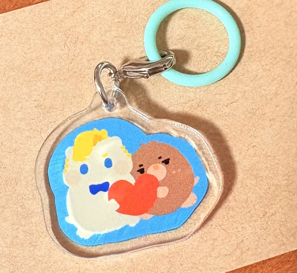 ハムモグ　アクリルチャーム
