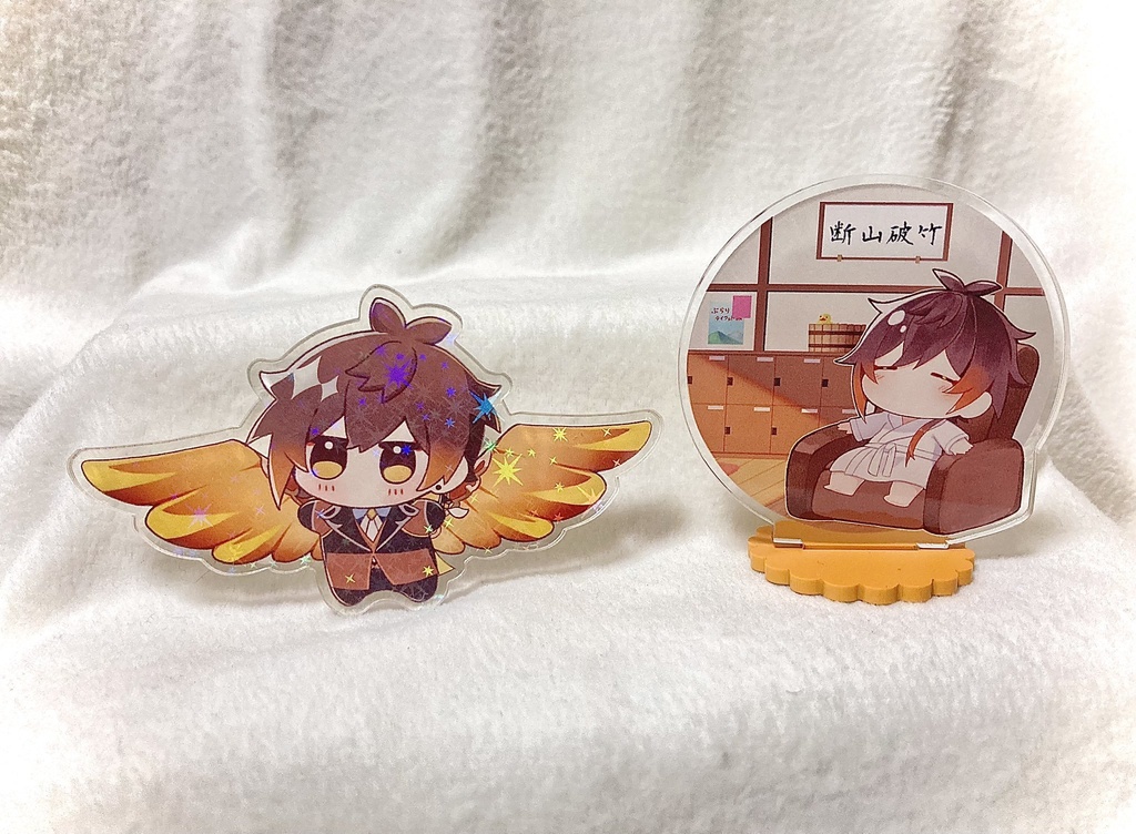 空へ羽ばたけ鍾離クリップ🪽✨