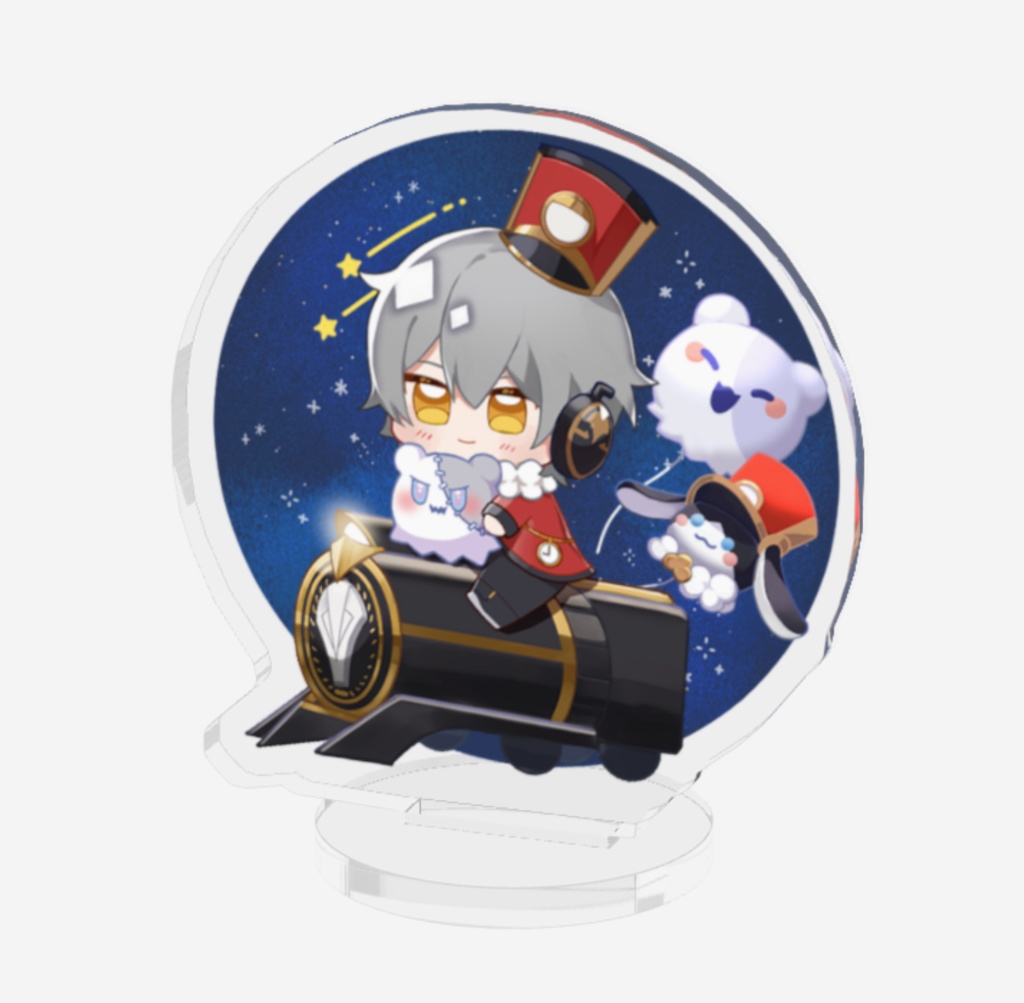 汽車に乗って　アクリル画　原画 汽車に乗ってアクリル画原画