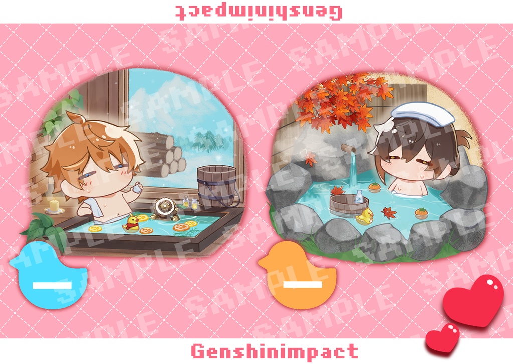 湯けむりアクスタ♨