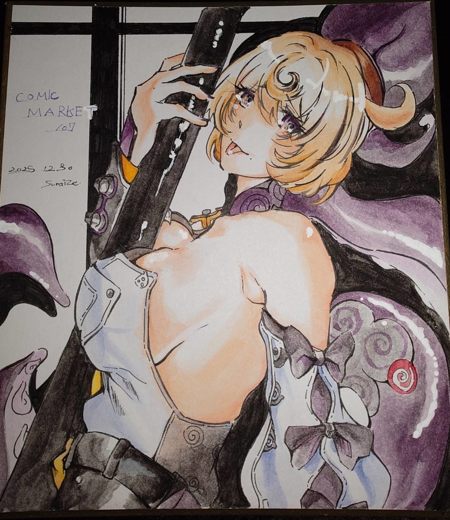 ゼンレスゾーンゼロ　色紙　