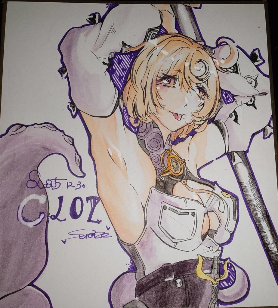 ゼンレスゾーンゼロ 色紙