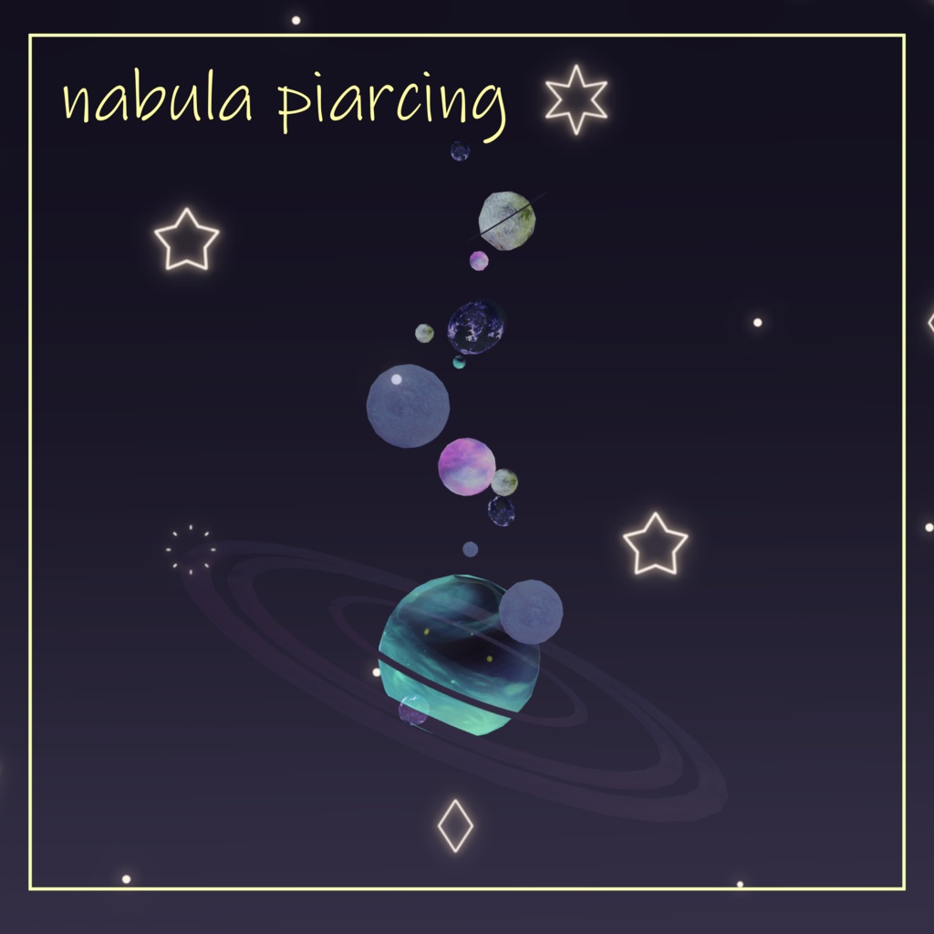 【AudioLink対応】MA設定済み ☆nabula piercing☆彡