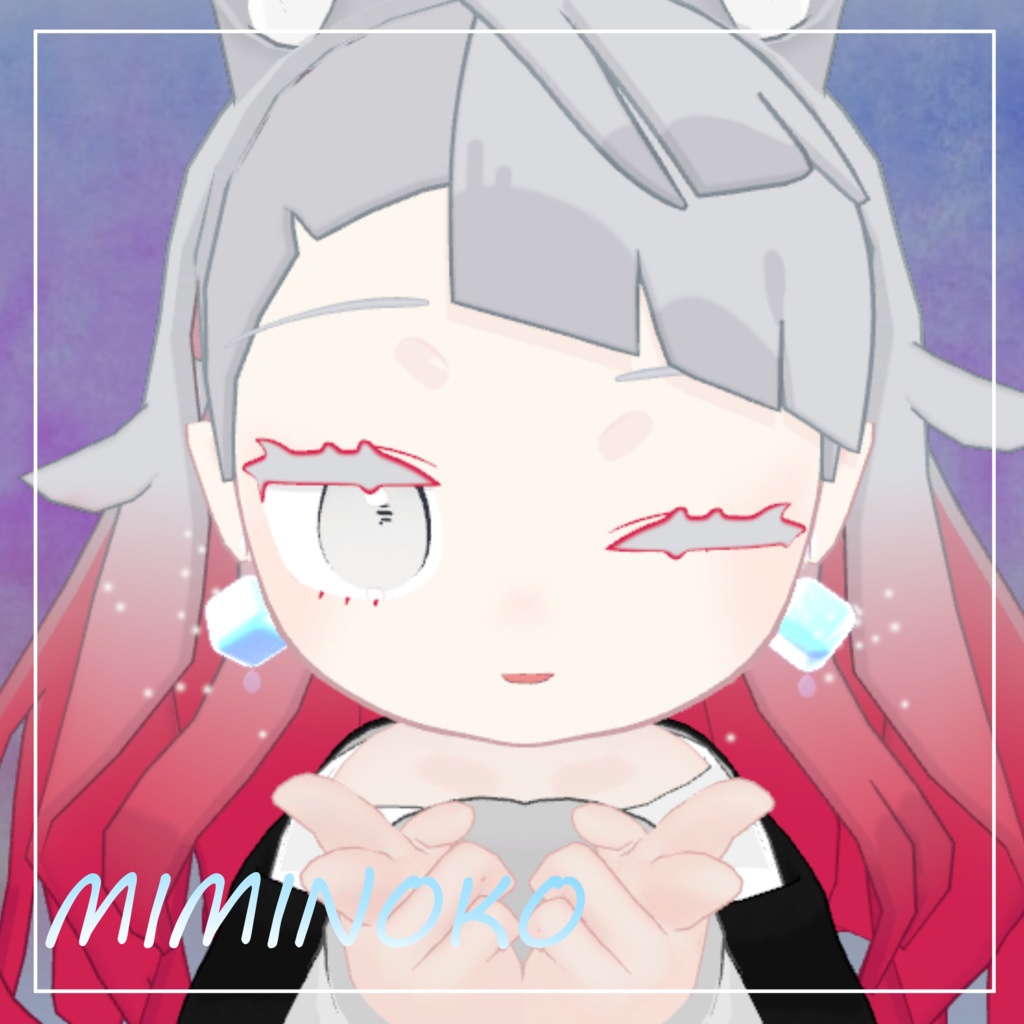 【17アバター対応】❅snowflake piarcing❅ MA設定済み AudioLink対応