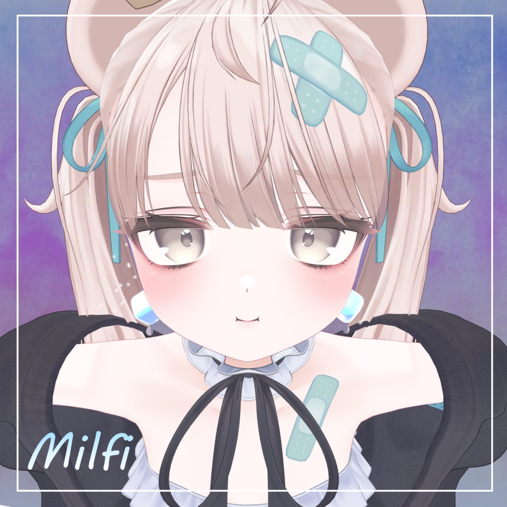 【17アバター対応】❅snowflake piarcing❅ MA設定済み AudioLink対応