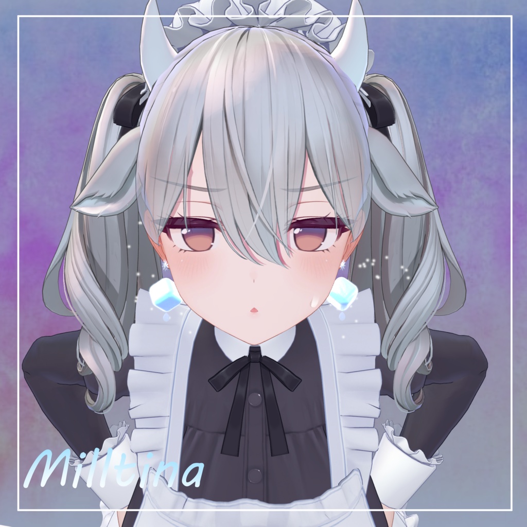 【17アバター対応】❅snowflake piarcing❅ MA設定済み AudioLink対応