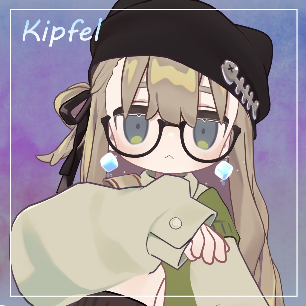 【17アバター対応】❅snowflake piarcing❅ MA設定済み AudioLink対応