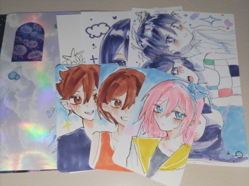 おすそ分けファイル風 イラストセット おともだち