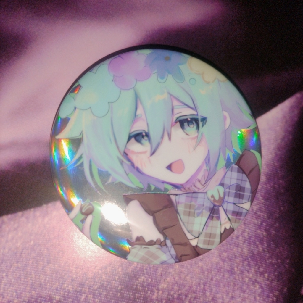 ちょこみんとばじる缶バッジ