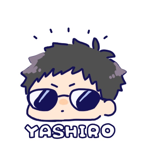 (非公式)ごきげんサングラスYASHIROアクリルキーホルダー