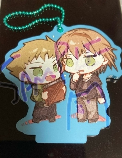 41話回想時シュバルツ兄弟／無ゾ二次創作おでかけアクリルスタンド※ペーパー付属品