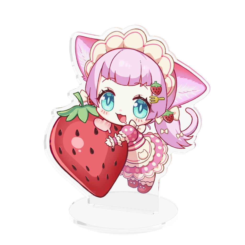 いちご耳綴のアクスタ
