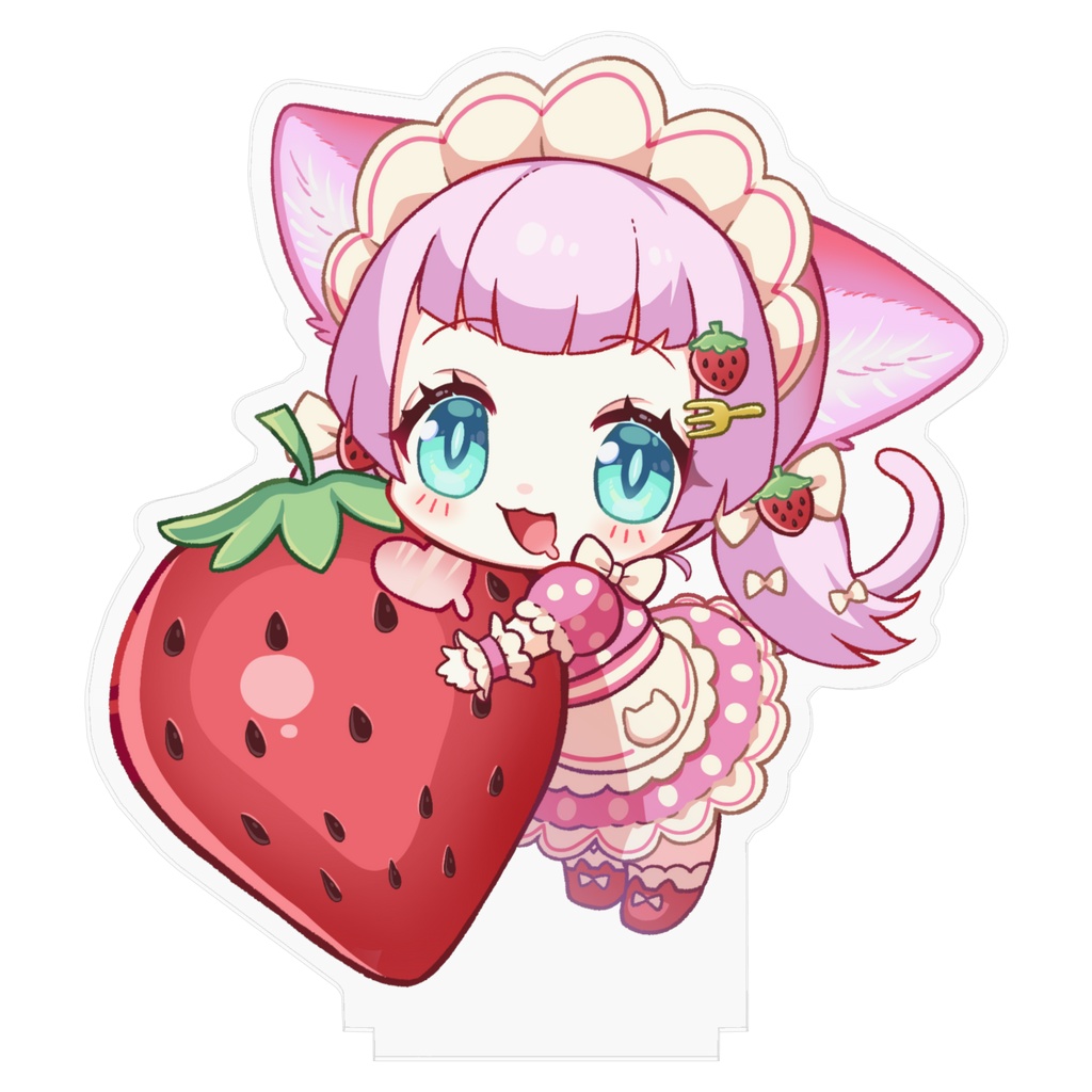 いちご耳綴のアクスタ