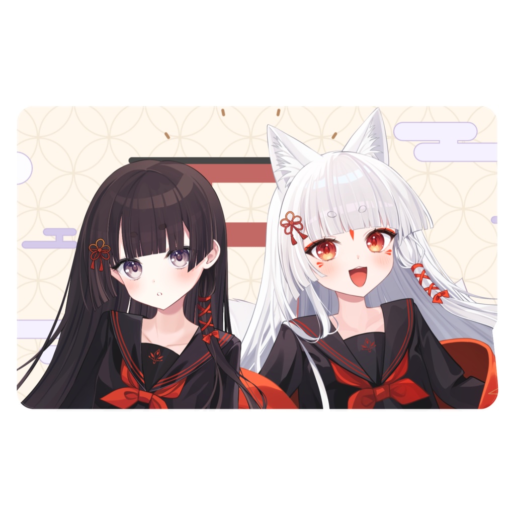 九妖狐梅のあいしーかーどすてっかー