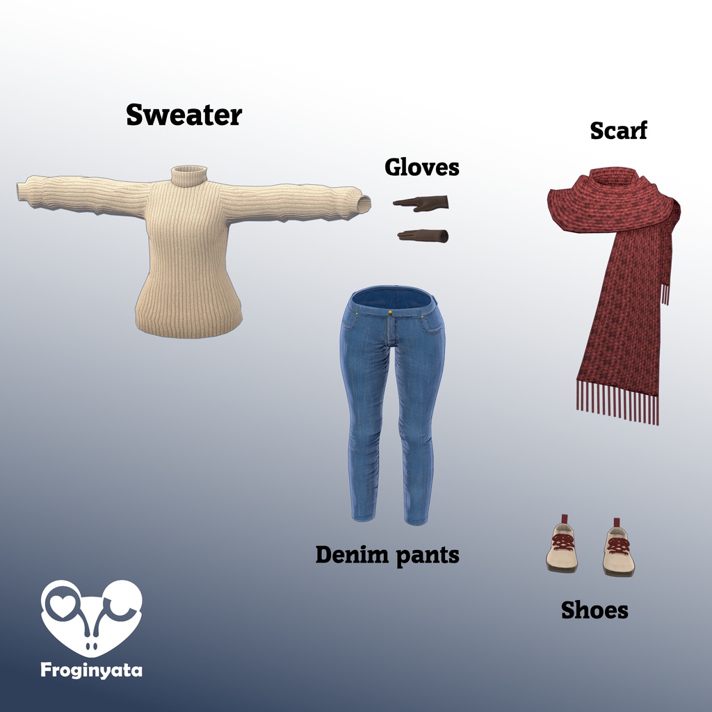 Lizz Sigma用衣装「Winter Wear」