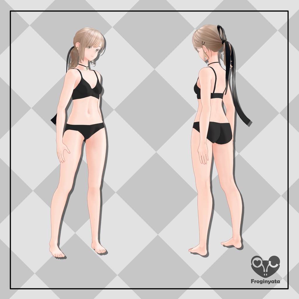 オリジナル3Dモデル『Fluctua / フラクチュア 』