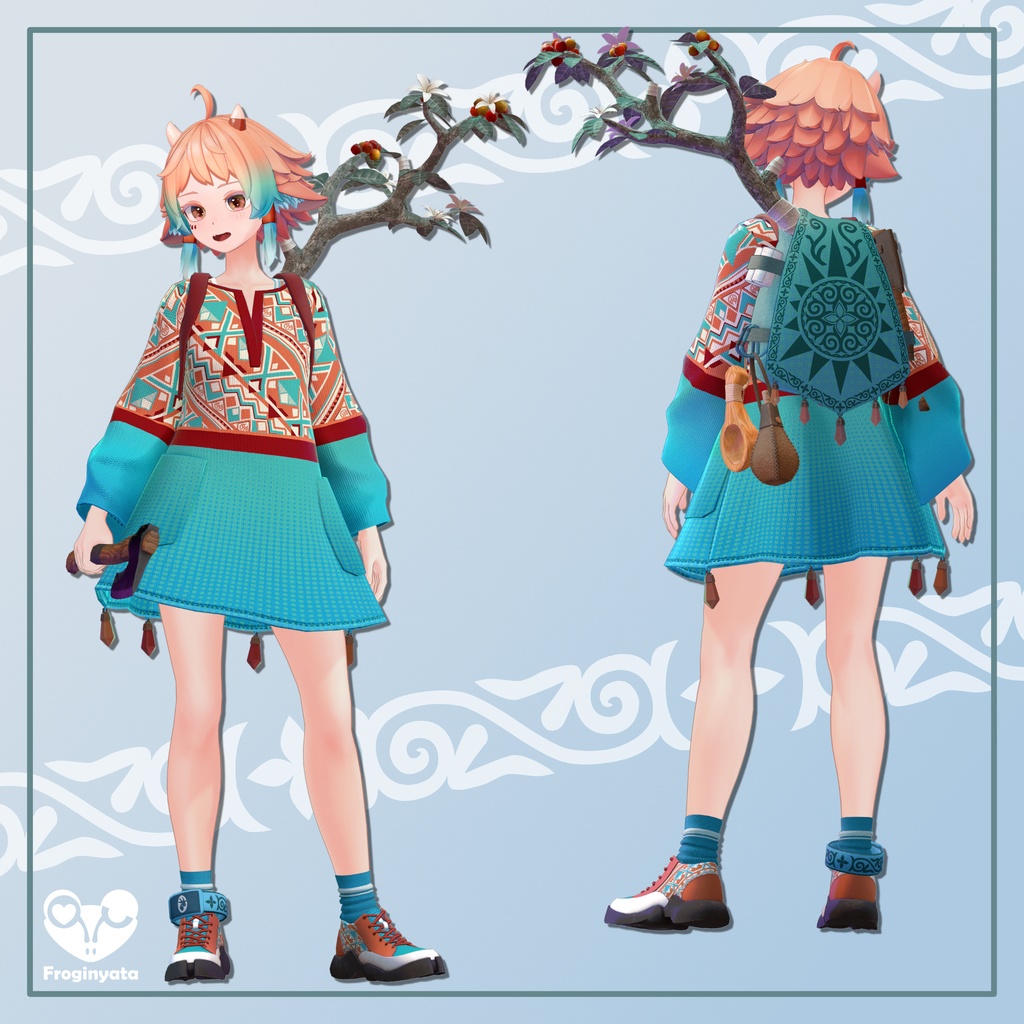 オリジナル3Dモデル『Solaria / ソラリア』