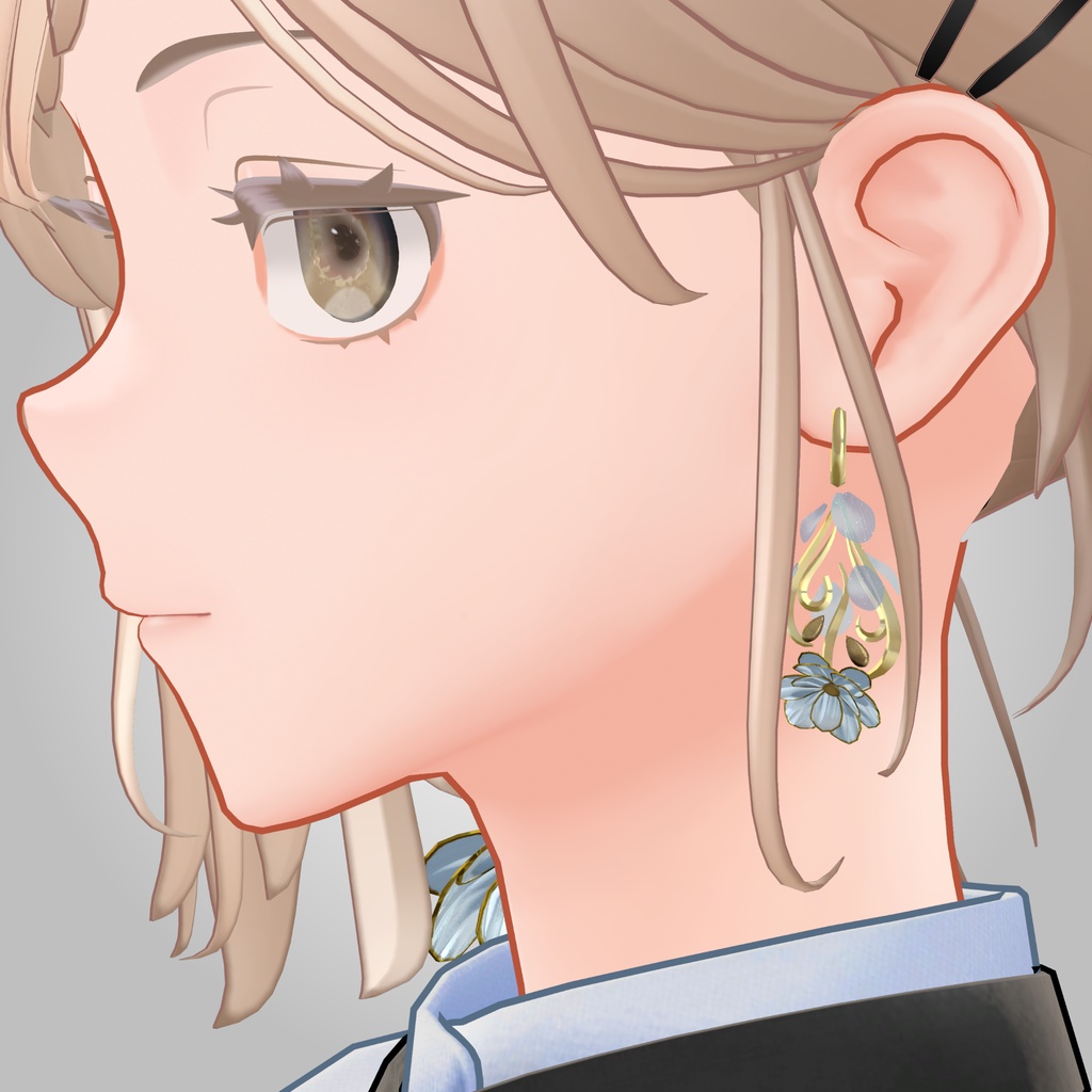 Fluctua 3rd Anniversary Item - Floral Earrings