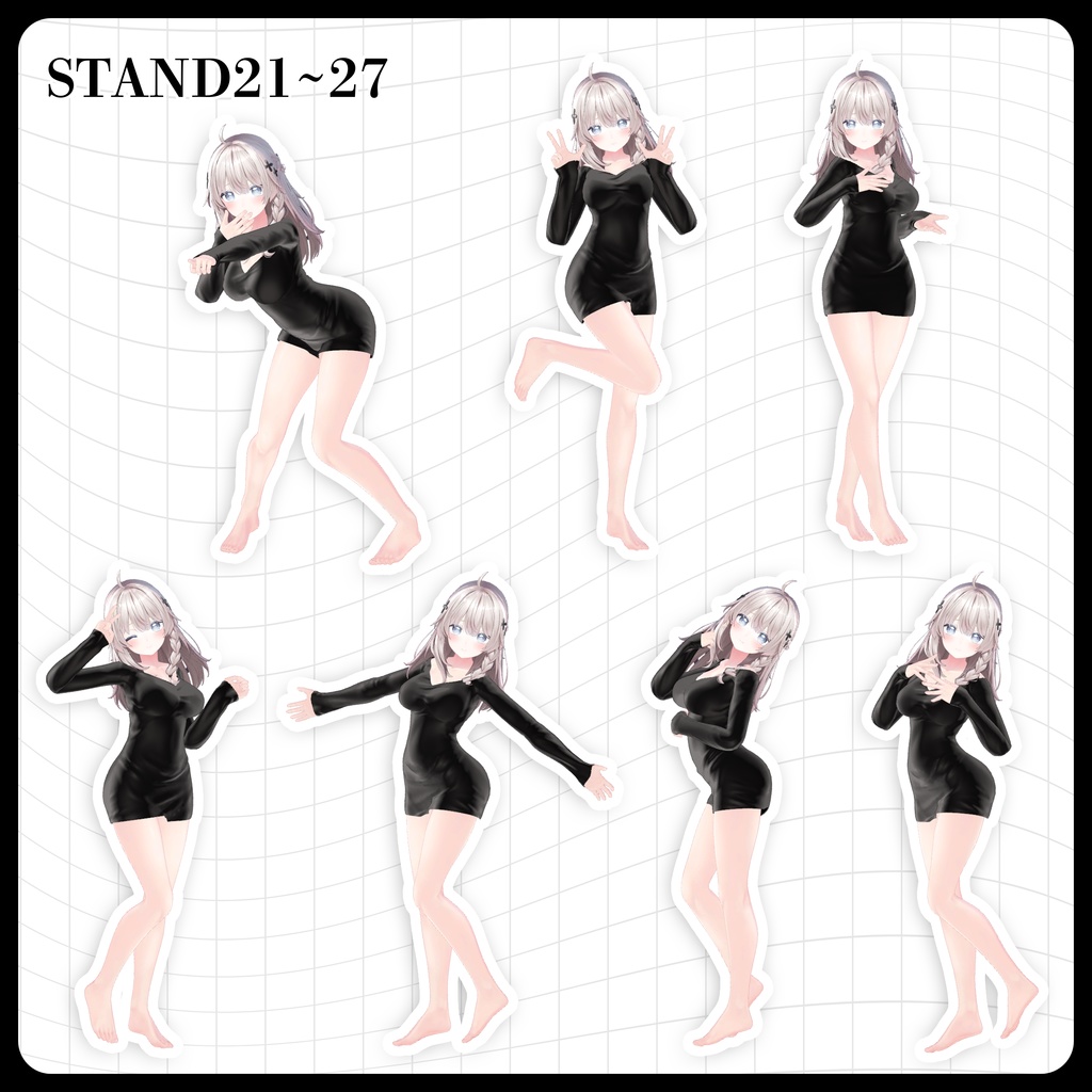 ☕BlackFridaySALE▸20%OFF【FREE】撮影向けPOSE Set 50種