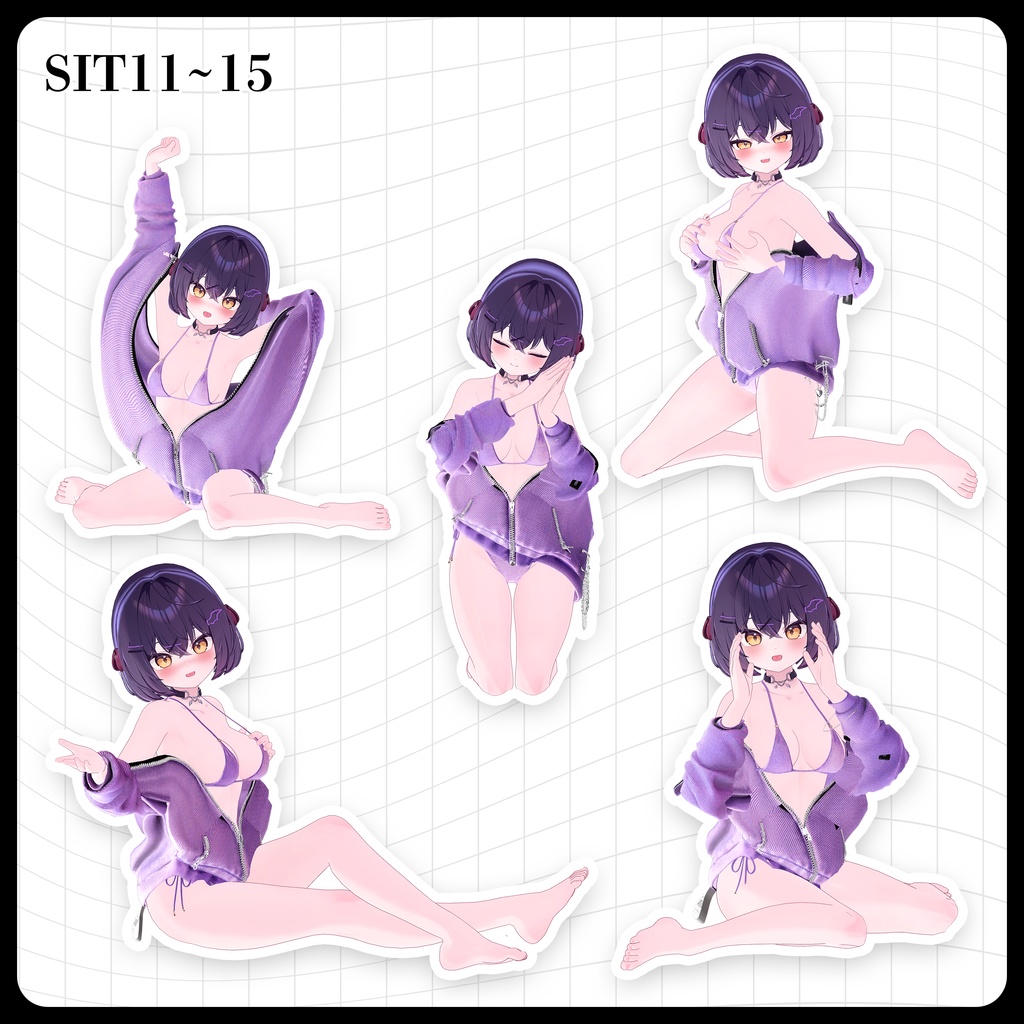 ☕【FREE】撮影向けPOSE Set 50種《 期間限定SALE 》