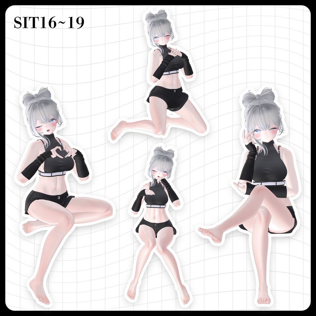 ☕【FREE】撮影向けPOSE Set 50種《 期間限定SALE 》