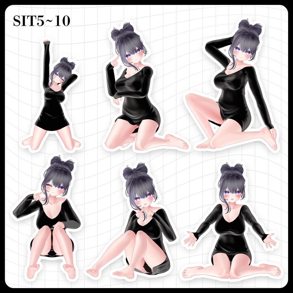 ☕【FREE】撮影向けPOSE Set 50種《 期間限定SALE 》