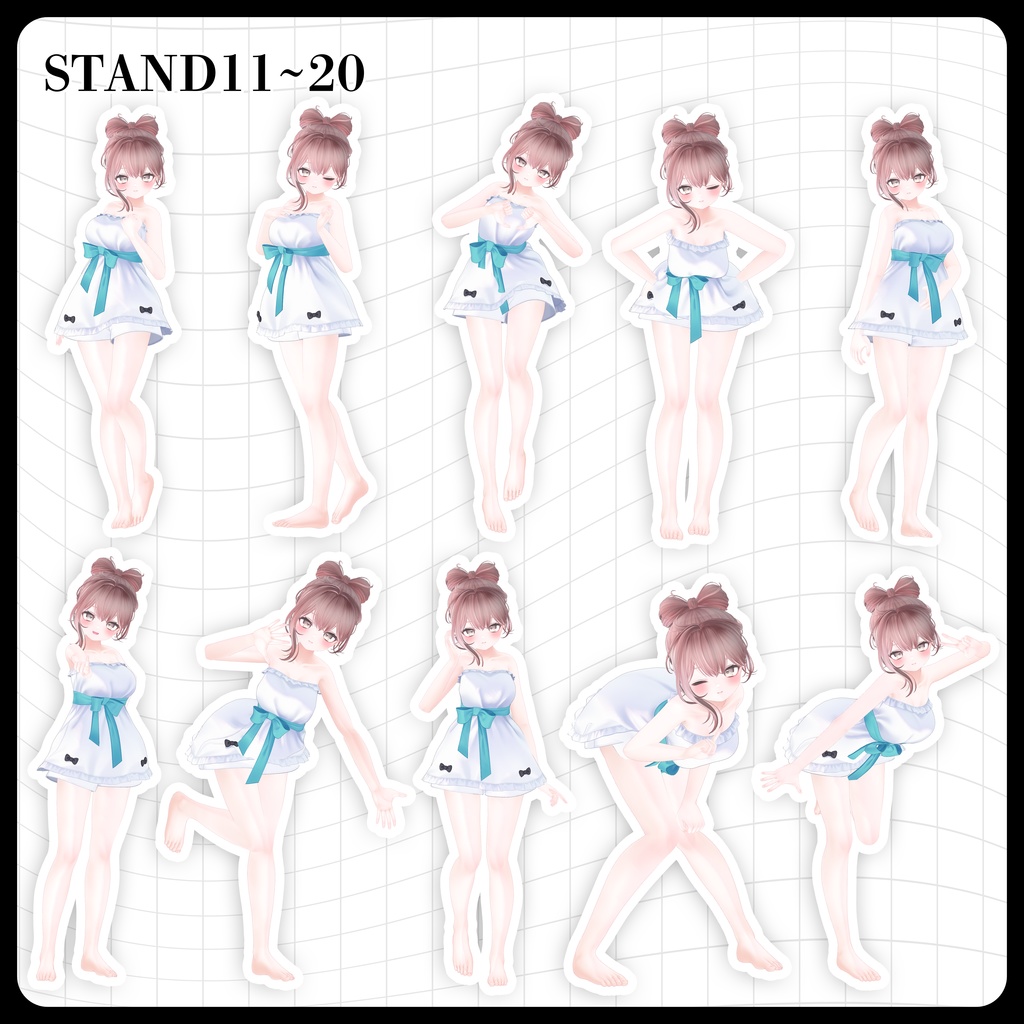 ☕【FREE】撮影向けPOSE Set 50種《 期間限定SALE 》