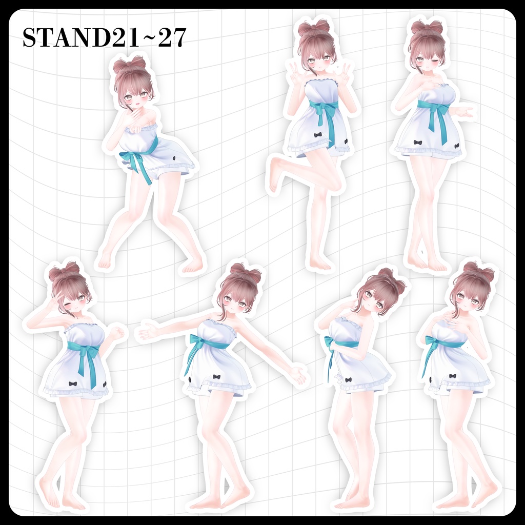 ☕【FREE】撮影向けPOSE Set 50種《 期間限定SALE 》