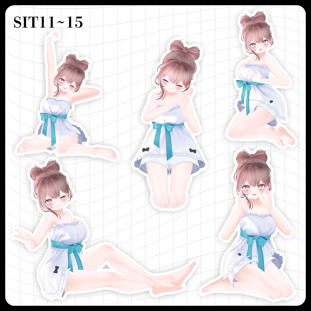 ☕【FREE】撮影向けPOSE Set 50種《 期間限定SALE 》