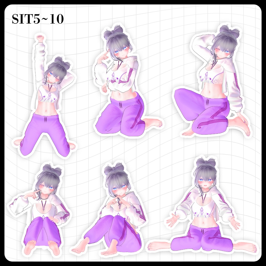 ☕【FREE】撮影向けPOSE Set 50種《 期間限定SALE 》