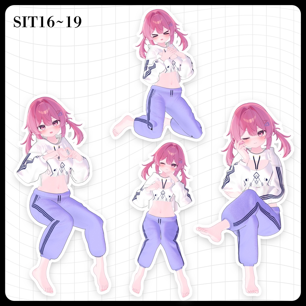 ☕【FREE】撮影向けPOSE Set 50種《 期間限定SALE 》