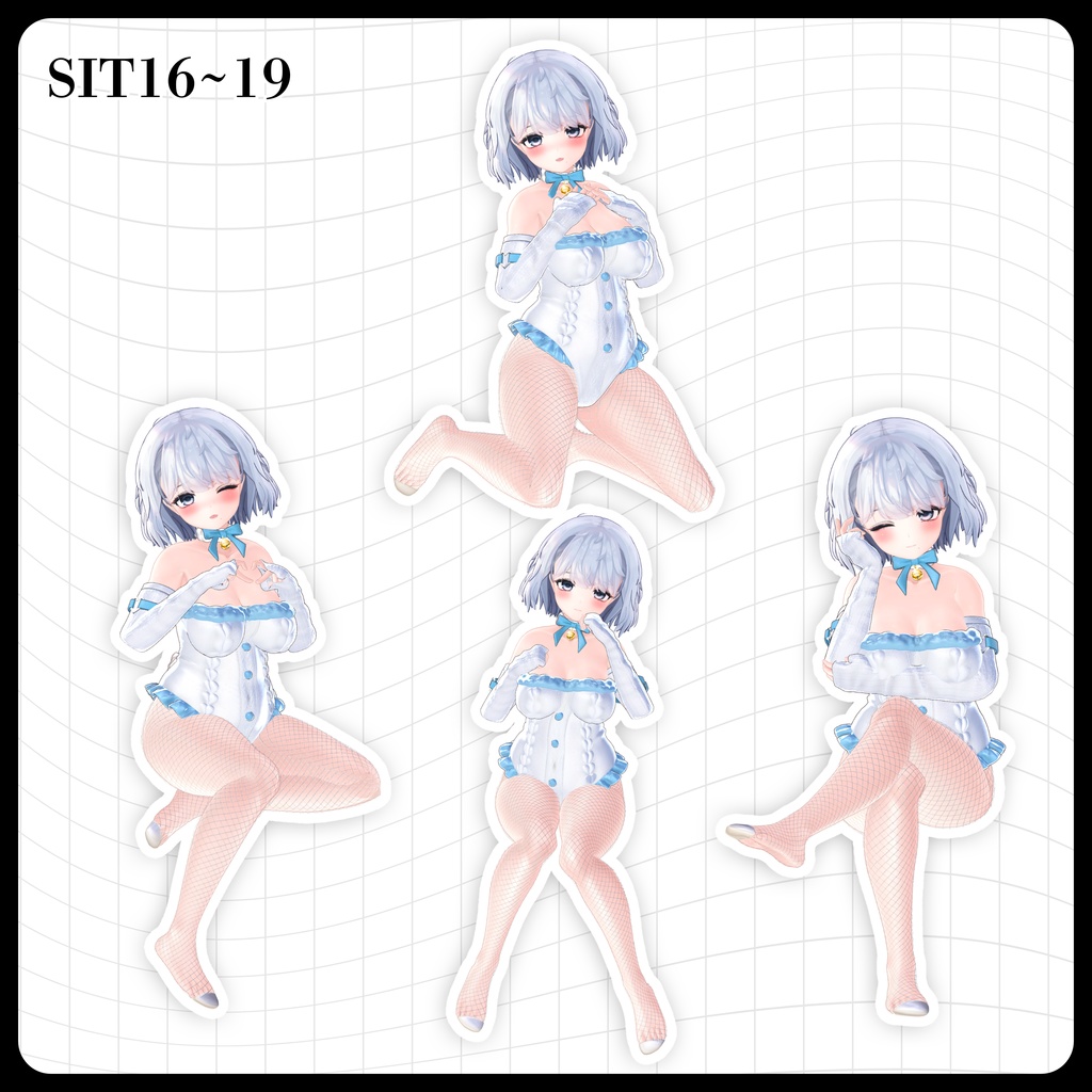 ☕【FREE】撮影向けPOSE Set 50種《 期間限定SALE 》