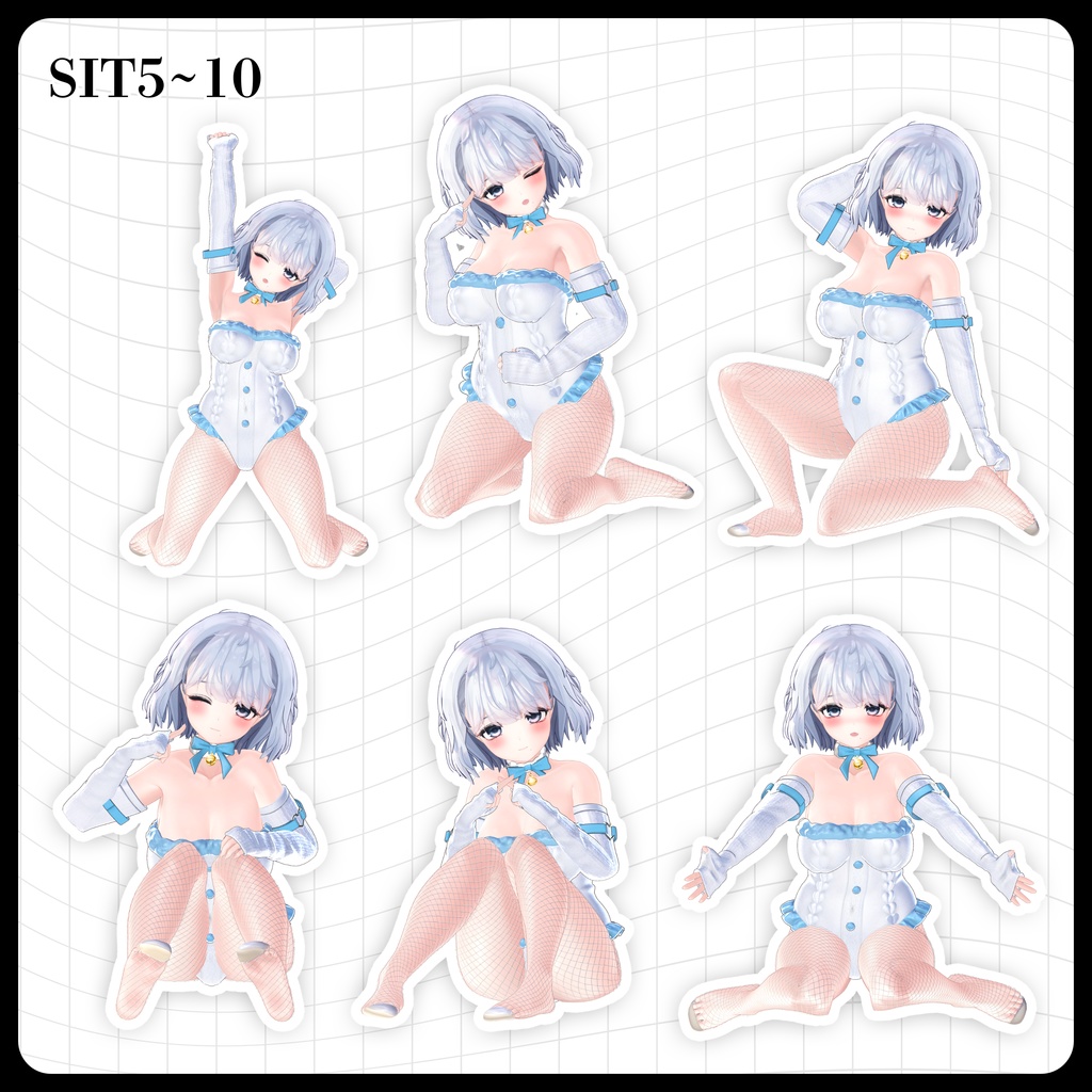 ☕【FREE】撮影向けPOSE Set 50種《 期間限定SALE 》