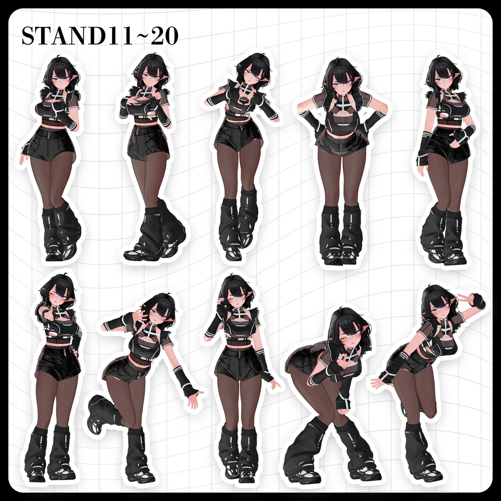 ☕【FREE】撮影向けPOSE Set 50種《 期間限定SALE 》〘 ♡Uruki♡ 〙