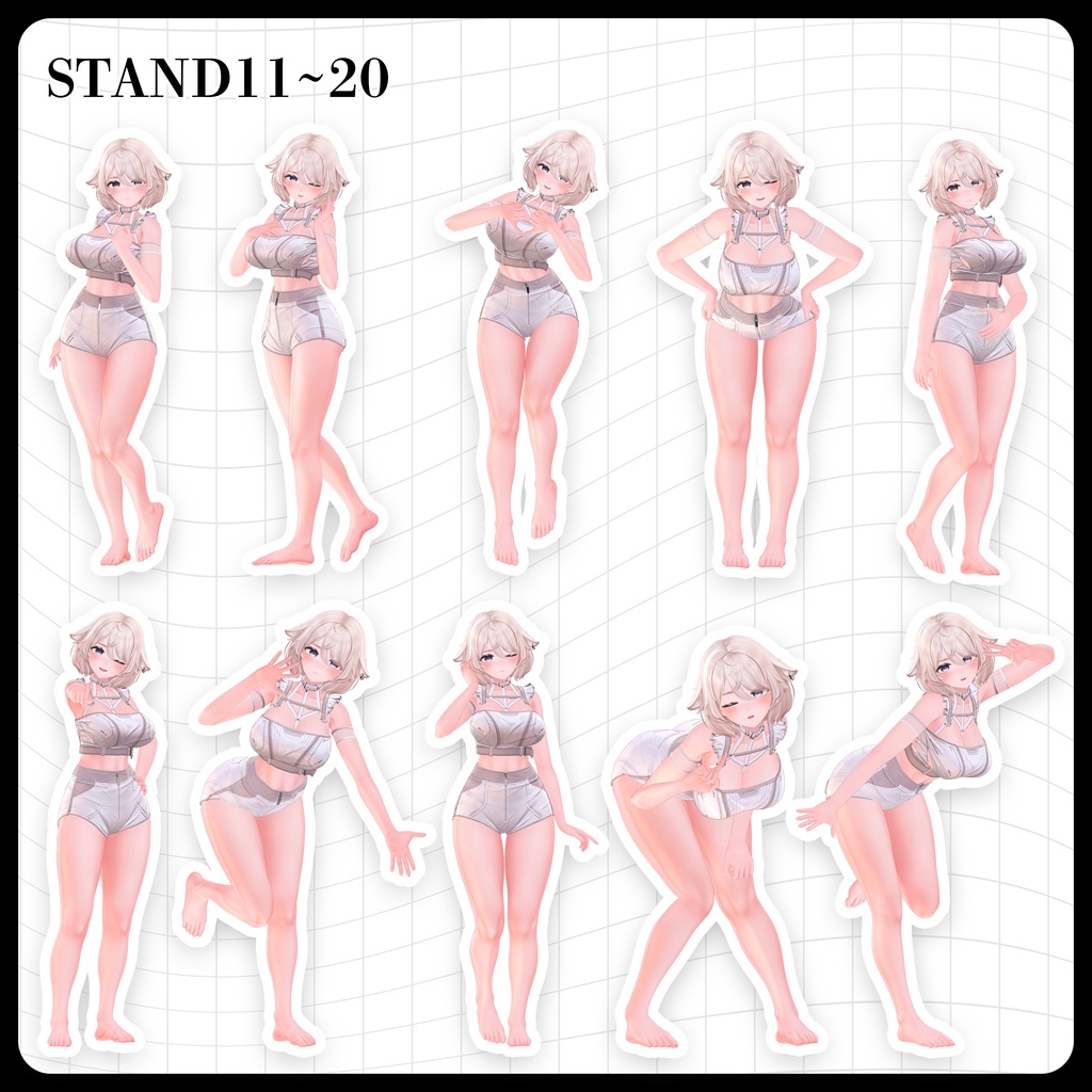 ☕【FREE】撮影向けPOSE Set 50種《 期間限定SALE 》〘 ♡Euphorika♡ 〙