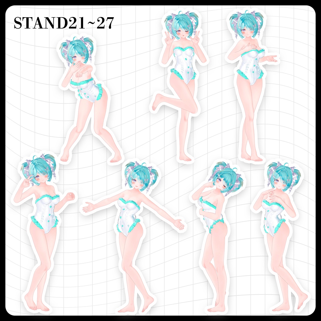 ☕【FREE】撮影向けPOSE Set 50種《 期間限定SALE 》〘 ♡Lazuli♡ 〙